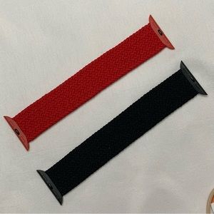 2pack stretchy nylon elastic straps, for Apple Watches